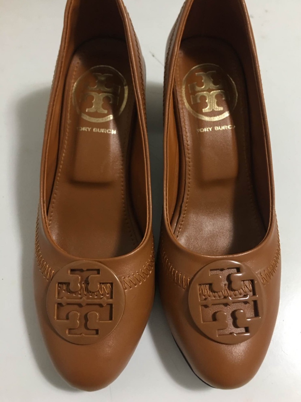 Tory Burch Janey block heel pumps 37